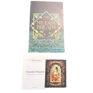 Illumicrate Belladonna Enamel Magnet, In‎ The Window, Kissed by Death, Bookish